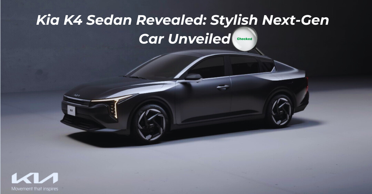 Kia K4 Sedan Revealed: Stylish Next-Gen Car Unveiled